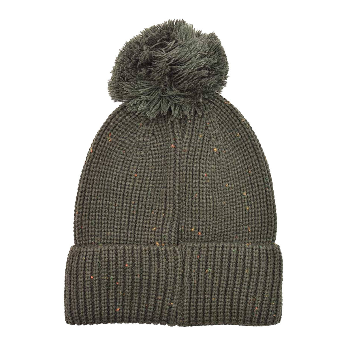 Khaki Green - Back - Lambretta Logo Bobble Beanie