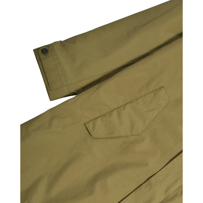 Khaki Green - Lifestyle - Lambretta Mens Ripstop Waterproof Parka
