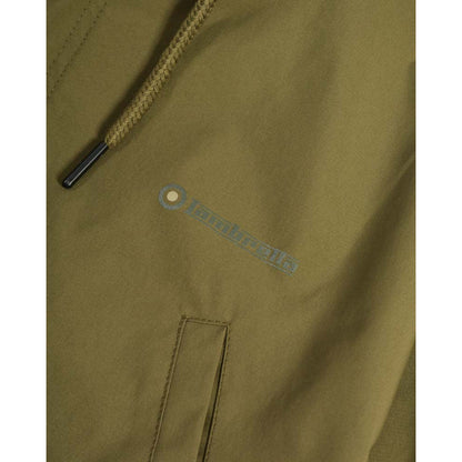 Khaki Green - Pack Shot - Lambretta Mens Ripstop Waterproof Parka