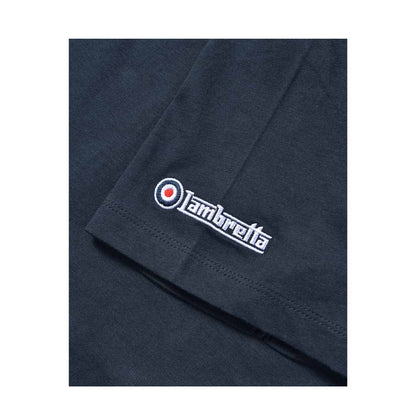Navy - Lifestyle - Lambretta Unisex Adult Scooter T-Shirt
