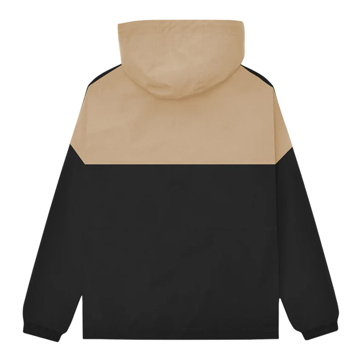 Black-Cashew - Back - Lambretta Mens SS26 Contrast Panel Jacket