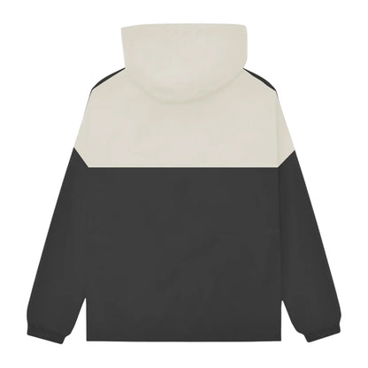 Iron-Silver - Back - Lambretta Mens SS26 Contrast Panel Jacket