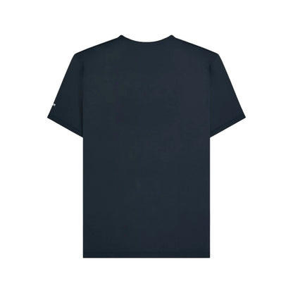 Navy - Back - Lambretta Mens Target Cotton T-Shirt