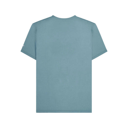 Smoke Blue - Back - Lambretta Mens Paisley Target T-Shirt