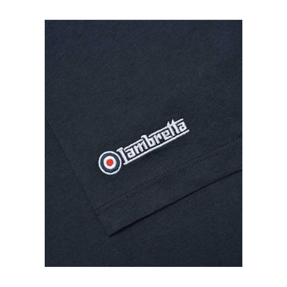 Navy - Lifestyle - Lambretta Mens Scooter Blur T-Shirt
