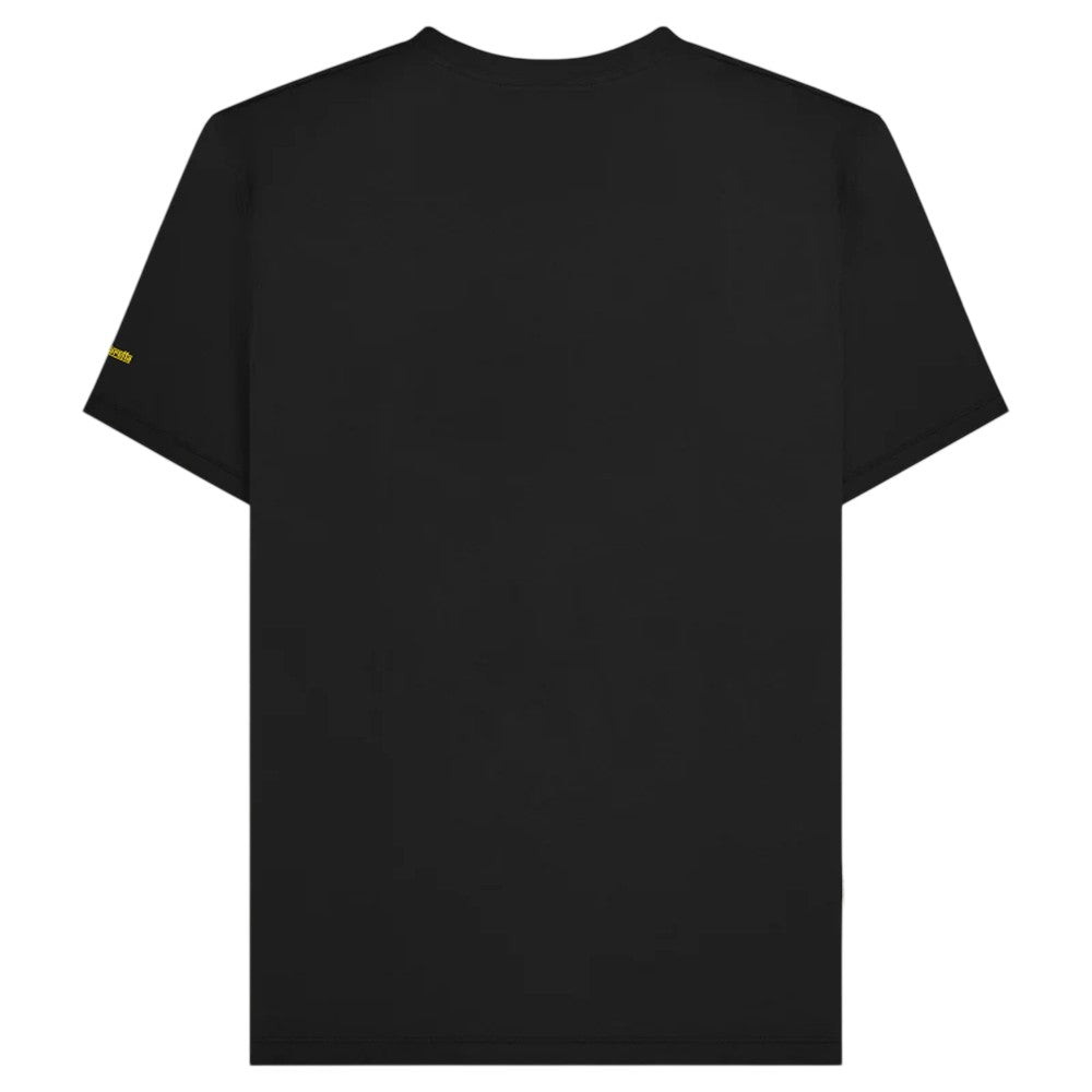 Black - Back - Lambretta Mens Established T-Shirt