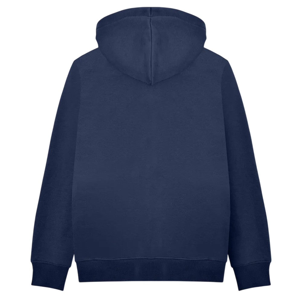 Navy-Waterfall - Back - Lambretta Mens Target Hoodie