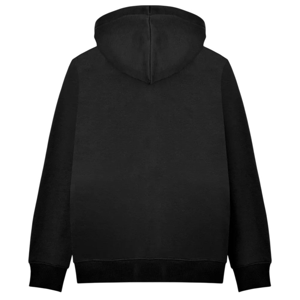 Black - Back - Lambretta Mens Target Logo Hoodie