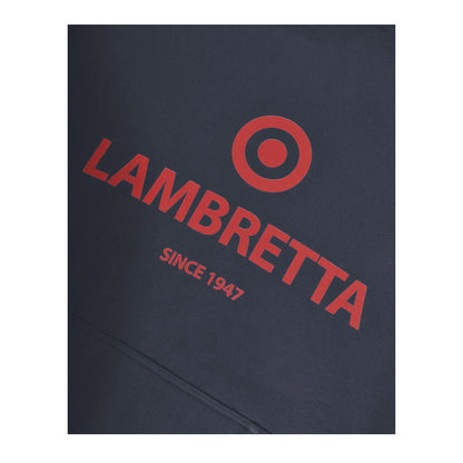 Dark Navy - Pack Shot - Lambretta Mens Target Logo Hoodie