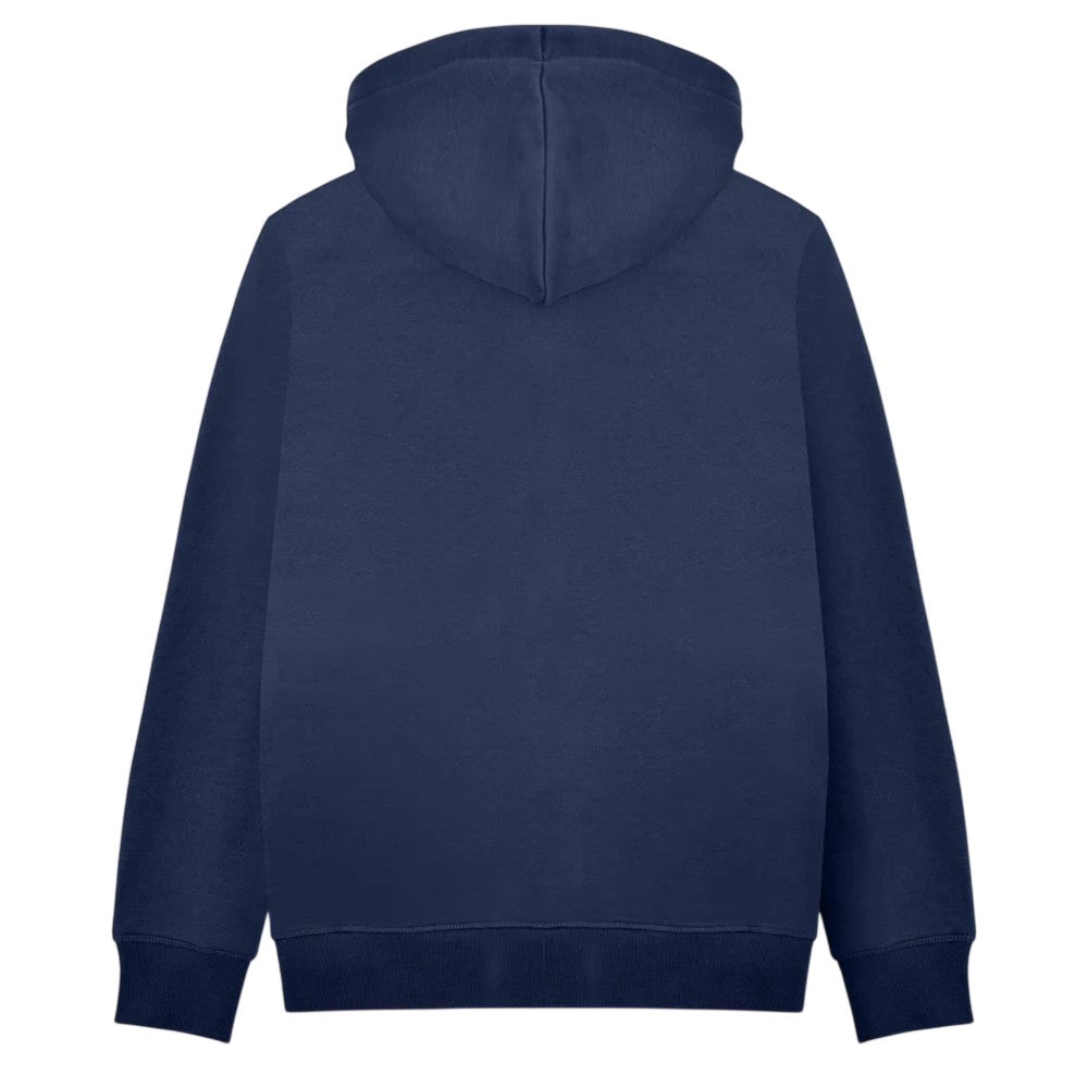 Dark Navy - Back - Lambretta Mens Target Logo Hoodie