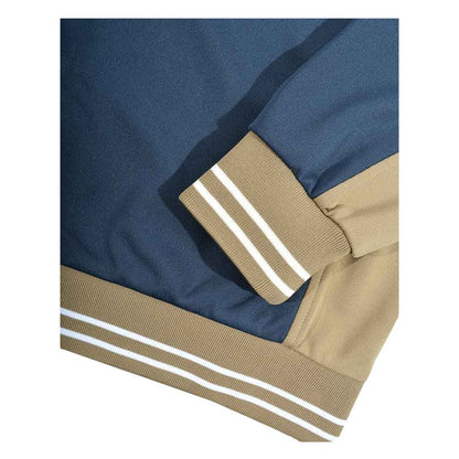 Navy-Cashew-White - Lifestyle - Lambretta Mens Vintage Jacket