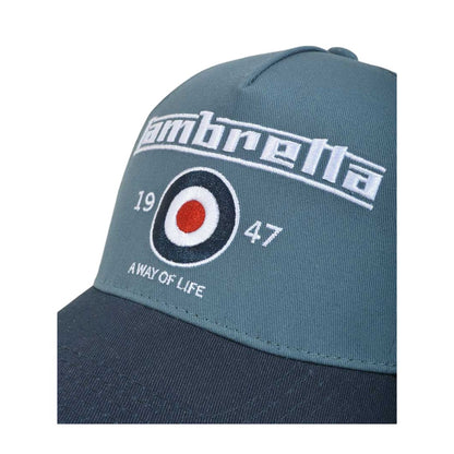 Dark Blue - Side - Lambretta Classic Baseball Cap