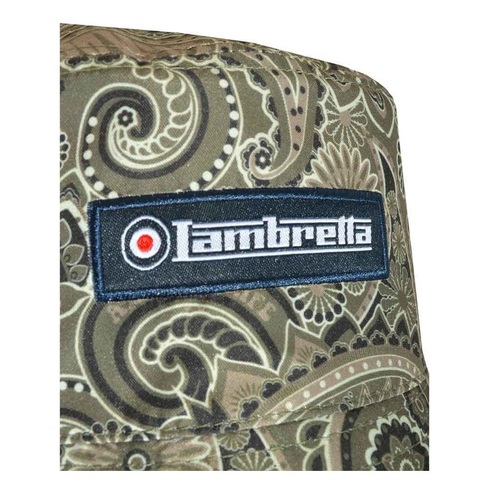 Khaki Green - Lifestyle - Lambretta Paisley Bucket Hat