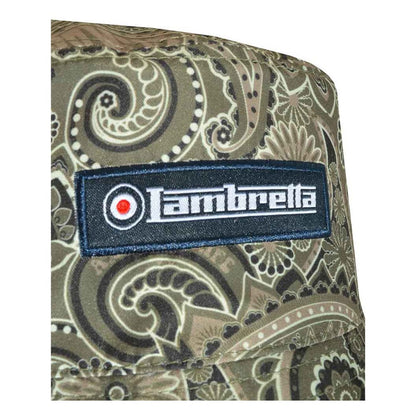 Khaki Green - Lifestyle - Lambretta Paisley Bucket Hat