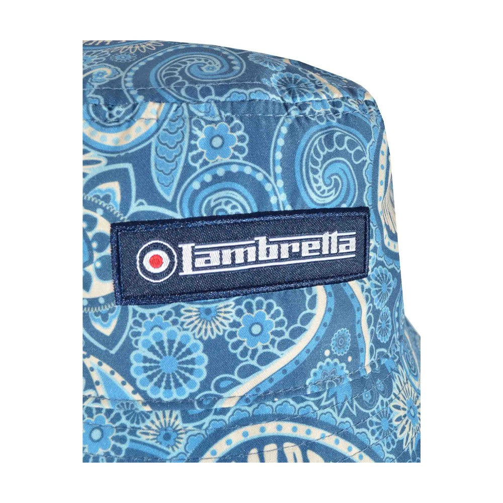 Dark Blue - Lifestyle - Lambretta Paisley Bucket Hat