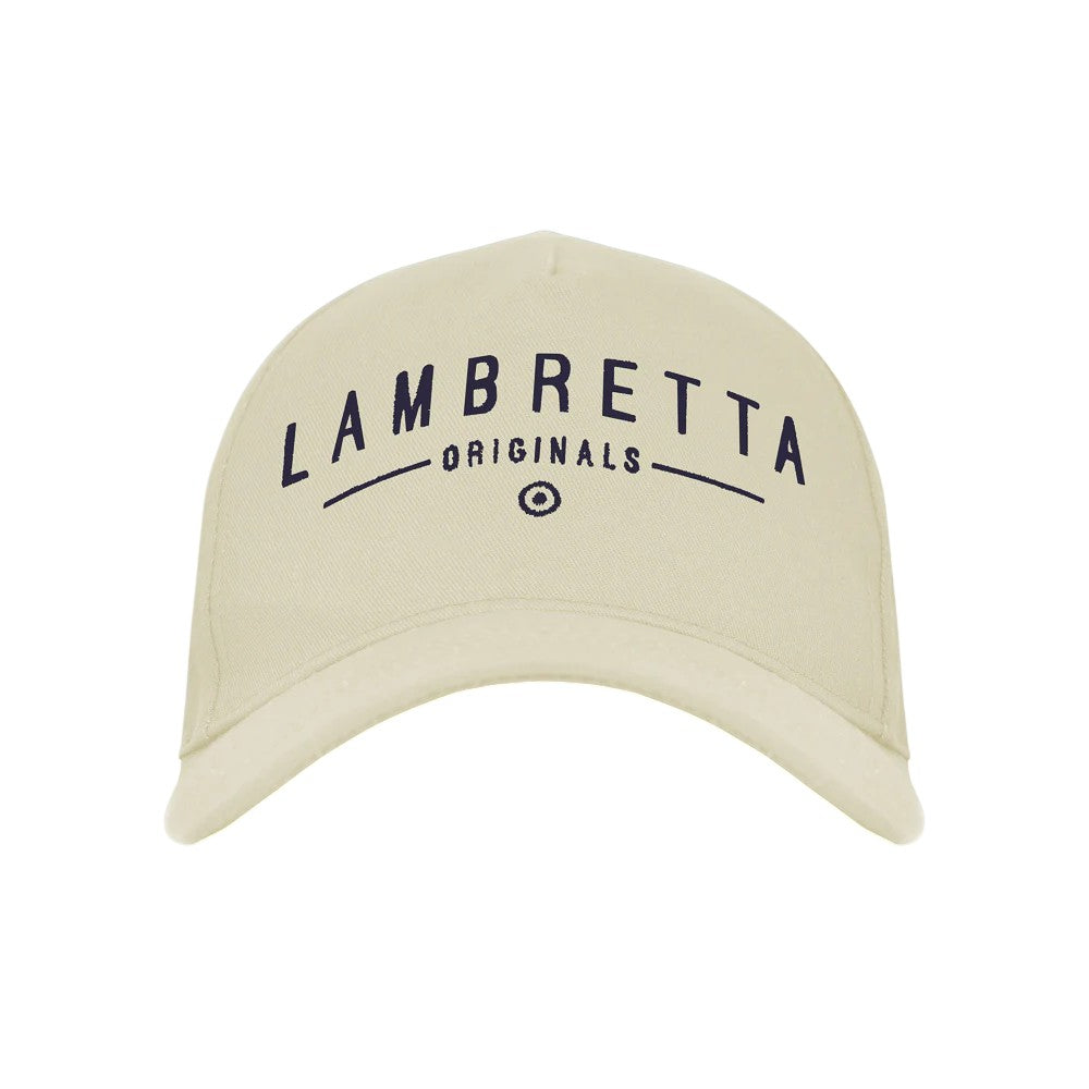 Stone - Front - Lambretta Unisex Adult Originals Baseball Cap