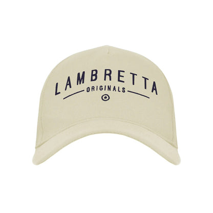 Stone - Front - Lambretta Unisex Adult Originals Baseball Cap