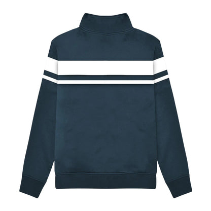 Navy-White - Back - Lambretta Mens Championship Jacket