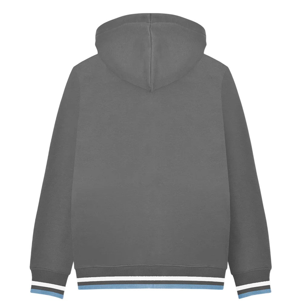 Iron - Back - Lambretta Mens Full Zip Hoodie