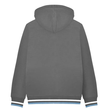 Iron - Back - Lambretta Mens Full Zip Hoodie