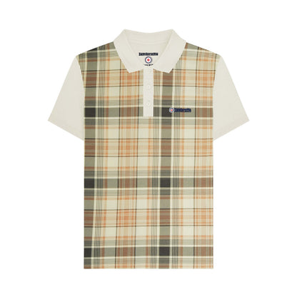 Tofu - Front - Lambretta Mens Classic Checked Polo Shirt
