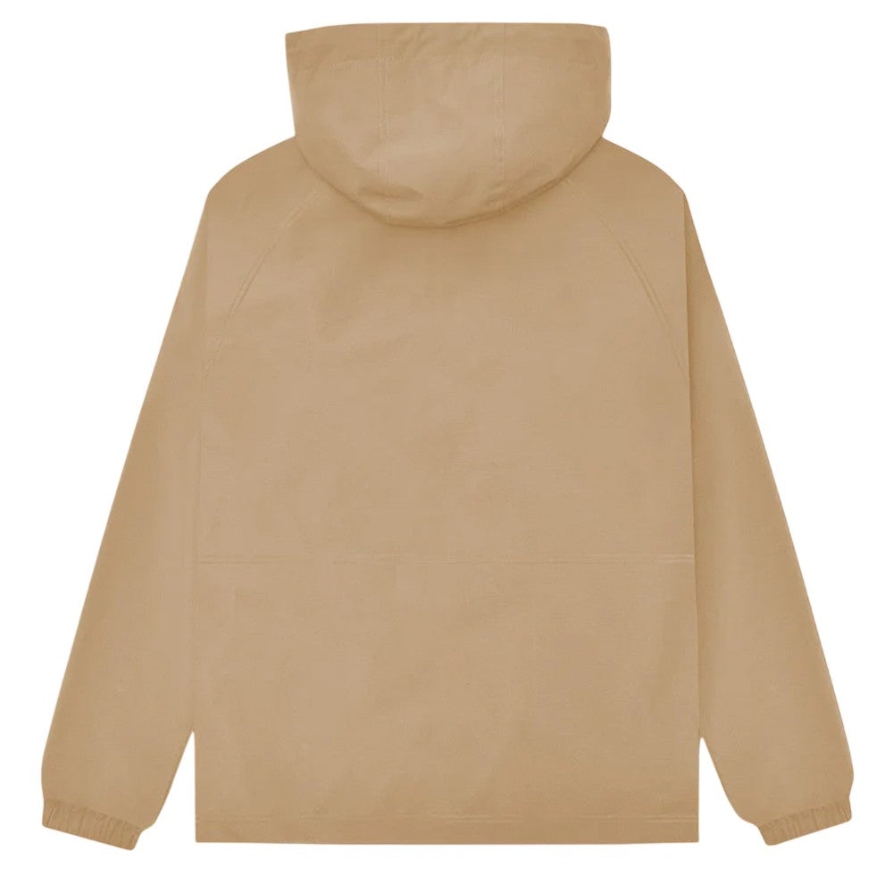 Stone - Back - Lambretta Mens Ripstop Hooded Jacket
