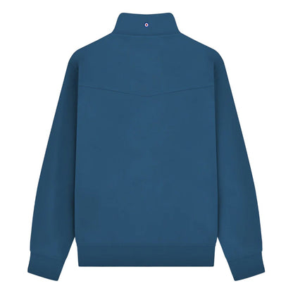 Dark Blue - Back - Lambretta Mens Target Shower Resistant Hoodie
