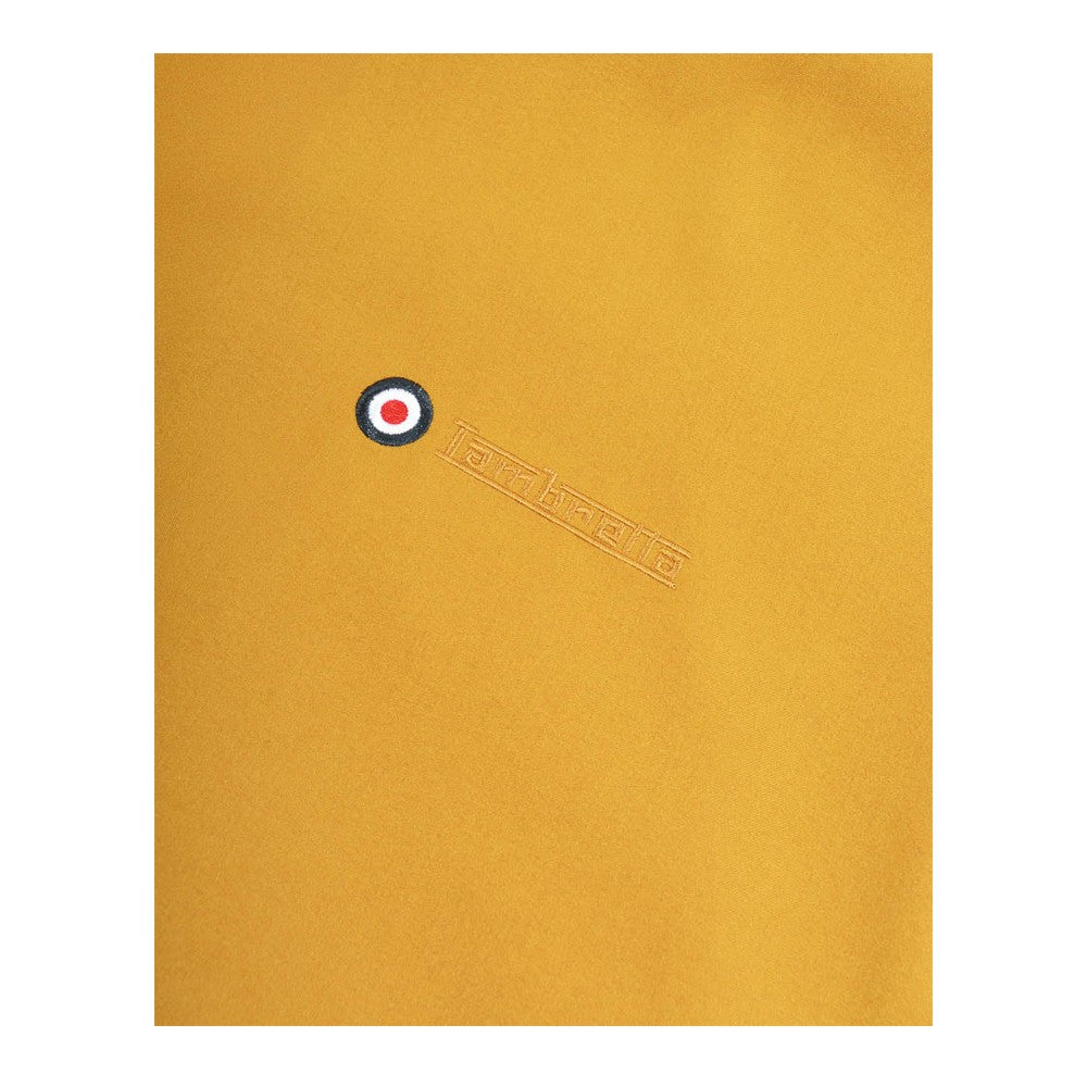 Tobacco - Pack Shot - Lambretta Mens Target Shower Resistant Hoodie