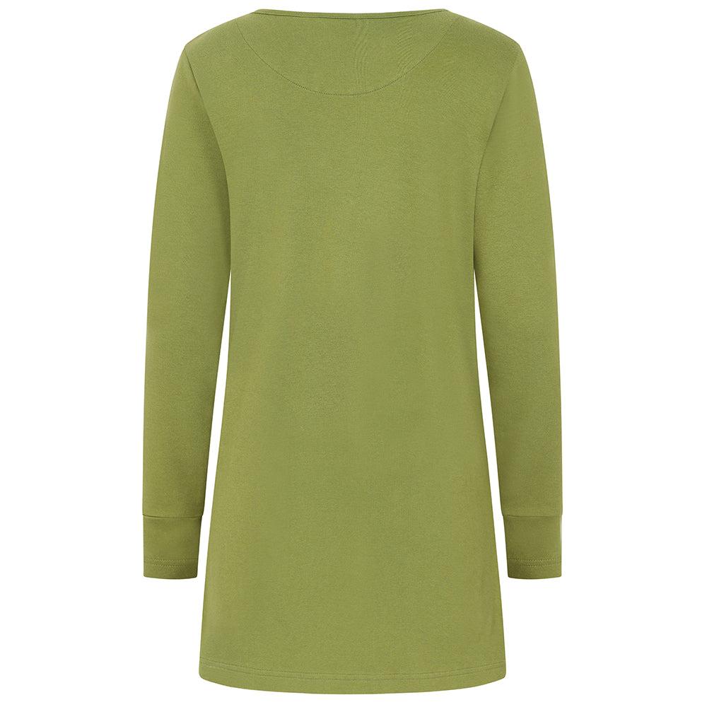 Sage - Lifestyle - Lazy Jacks Womens-Ladies Panelled Tunic Top