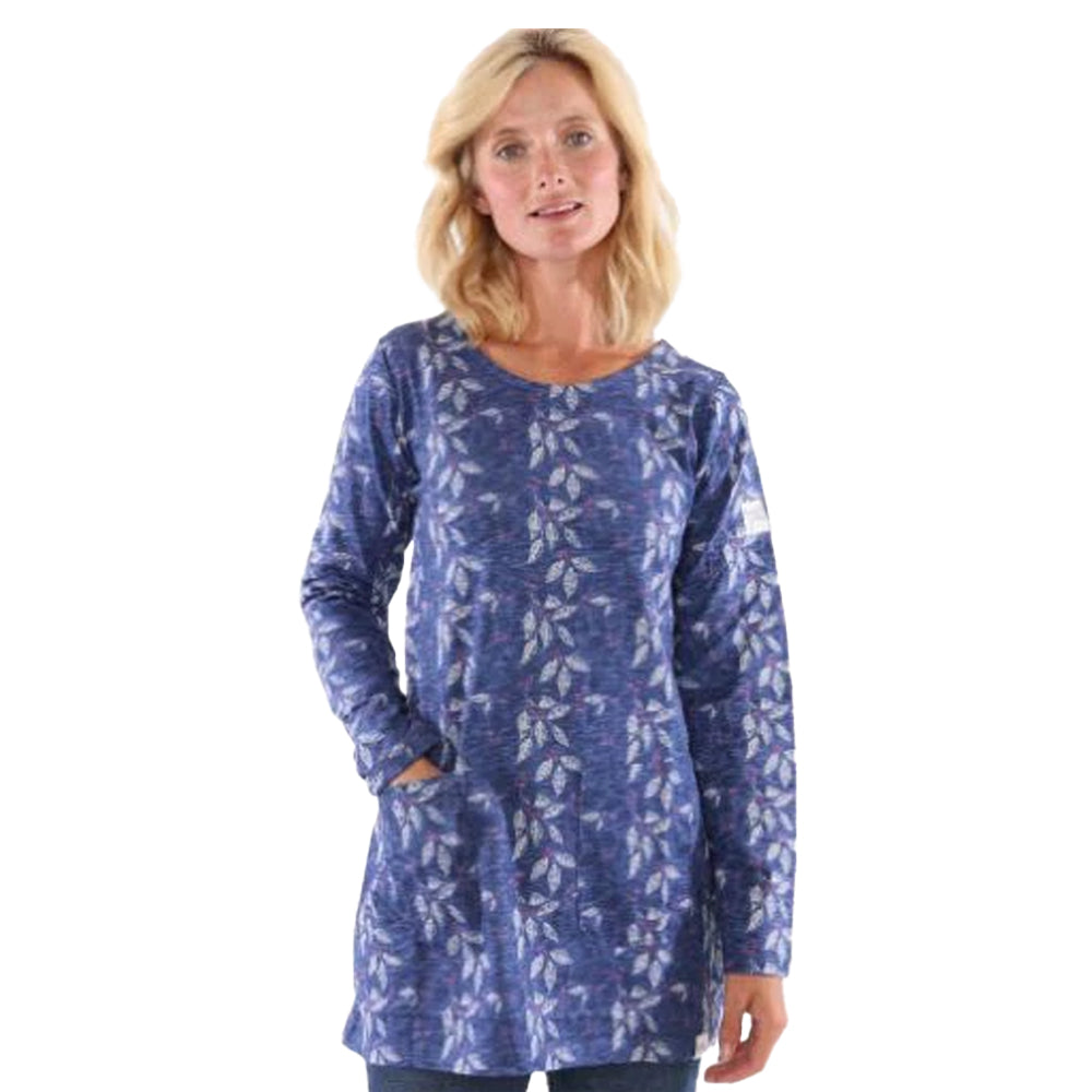 Willow - Lifestyle - Lazy Jacks Womens-Ladies Leaves Tunic Top