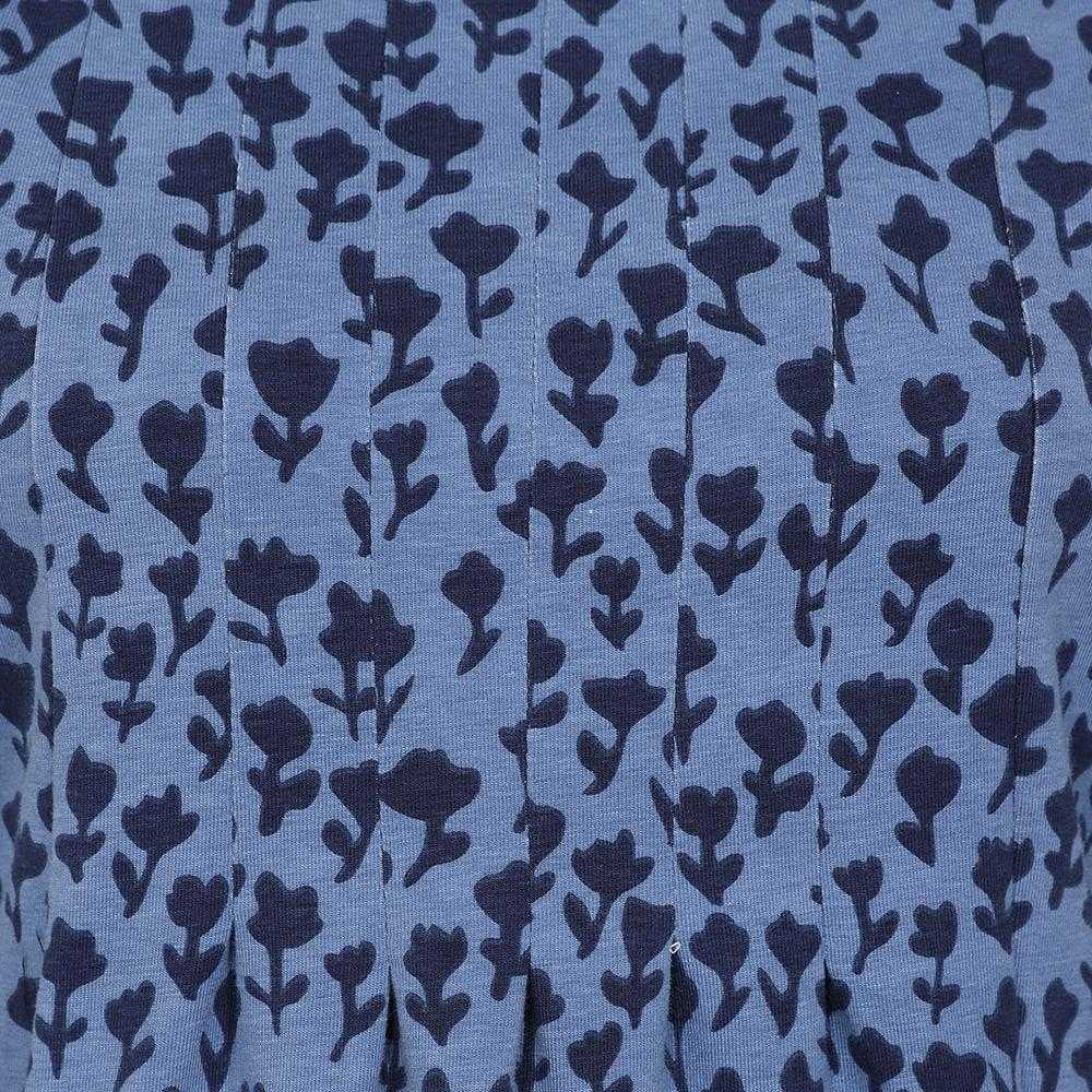 Blue - Side - Lazy Jacks Womens-Ladies Dandy Tunic Top
