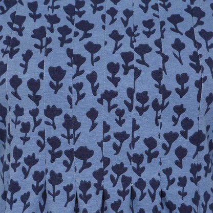 Blue - Side - Lazy Jacks Womens-Ladies Dandy Tunic Top
