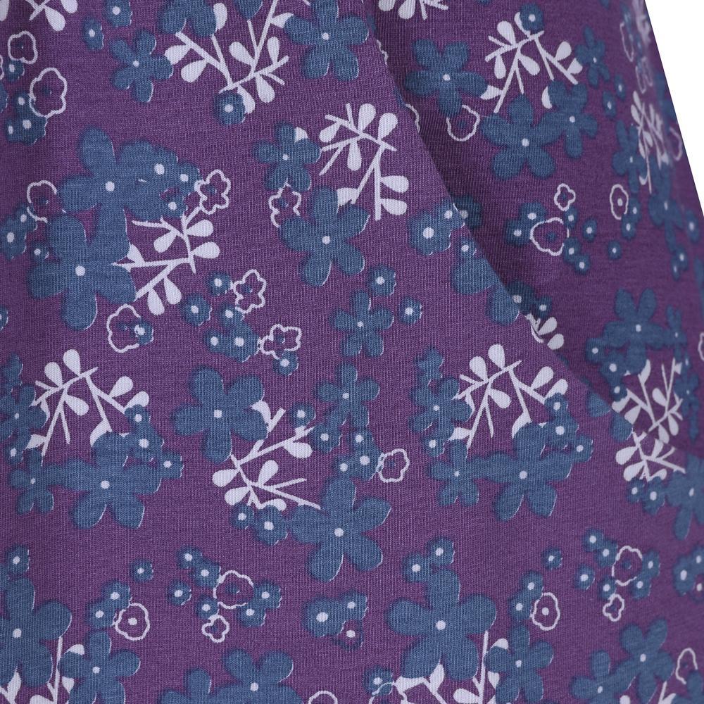 Purple - Lifestyle - Lazy Jacks Womens-Ladies Floral Tunic Top
