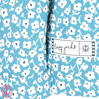 Sky Blue - Pack Shot - Lazy Jacks Womens-Ladies Buttercups Waterproof Jacket