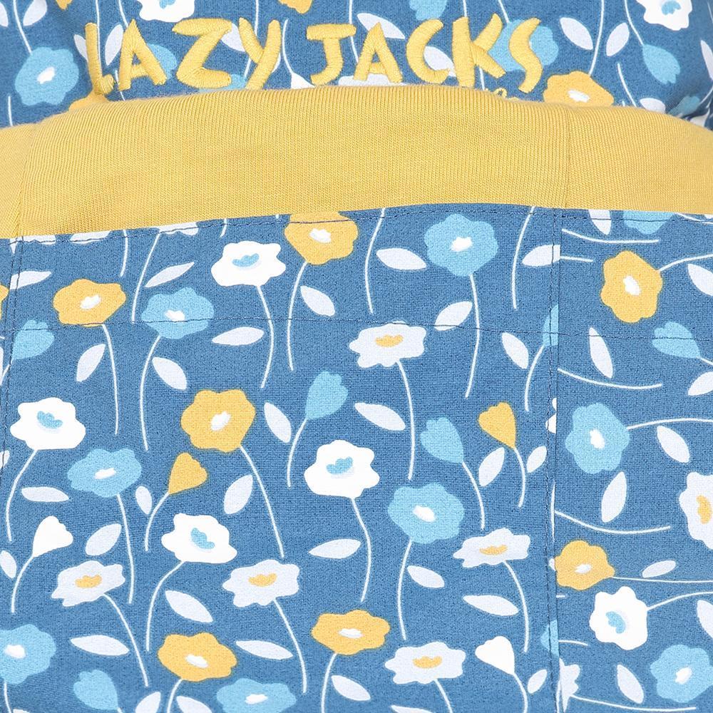 Teal - Lifestyle - Lazy Jacks Womens-Ladies Daisy Long Length Waterproof Jacket