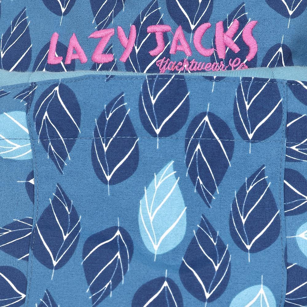 Blue - Pack Shot - Lazy Jacks Womens-Ladies Autumn Waterproof Jacket