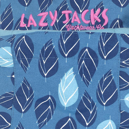 Blue - Pack Shot - Lazy Jacks Womens-Ladies Autumn Waterproof Jacket