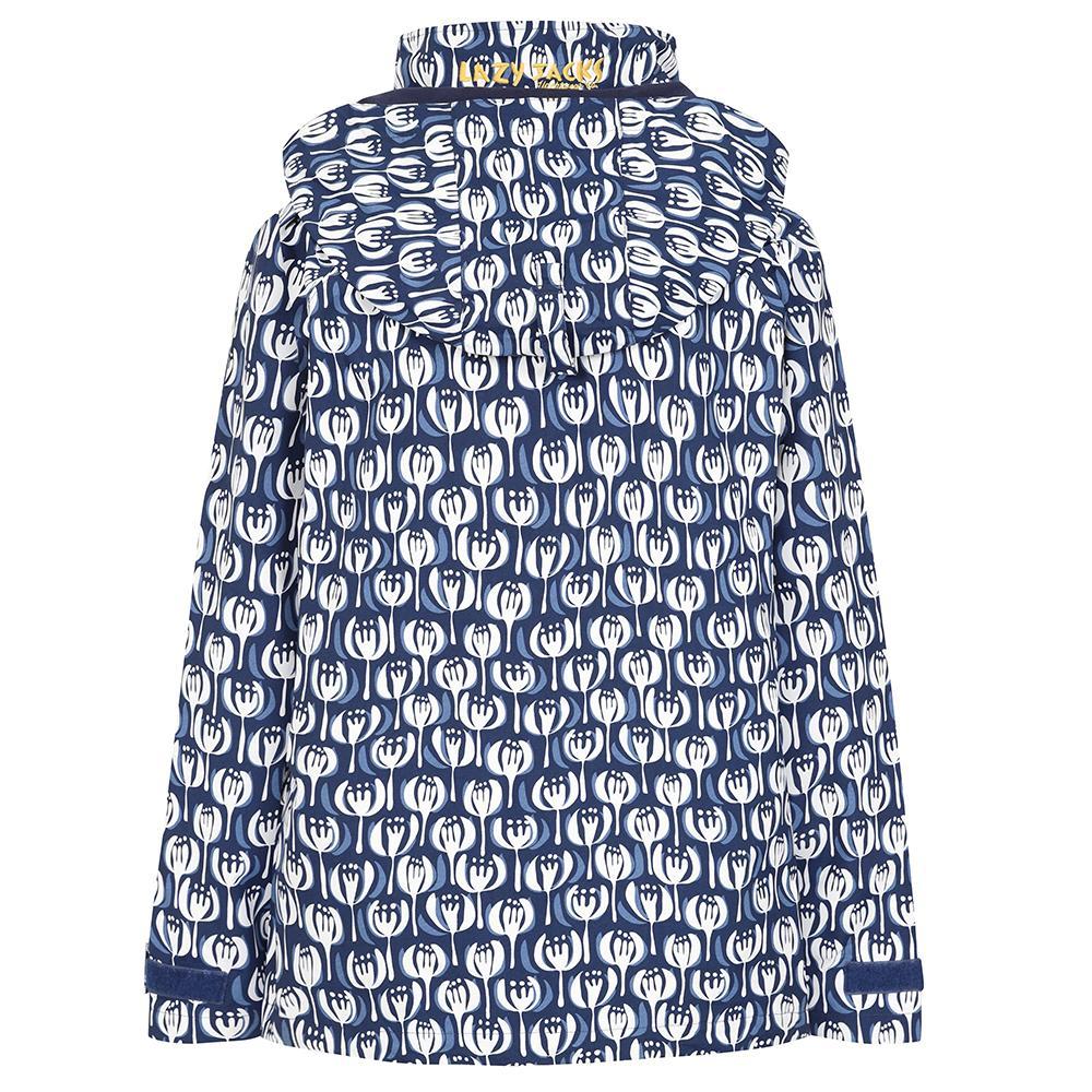Navy-White - Lifestyle - Lazy Jacks Womens-Ladies Pod Waterproof Jacket