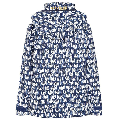 Navy-White - Lifestyle - Lazy Jacks Womens-Ladies Pod Waterproof Jacket