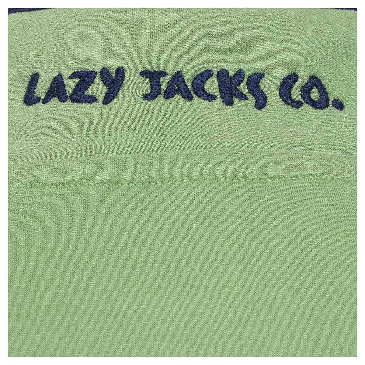 Grass Green - Lifestyle - Lazy Jacks Womens-Ladies Button Neck Sweatshirt