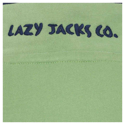 Grass Green - Lifestyle - Lazy Jacks Womens-Ladies Button Neck Sweatshirt