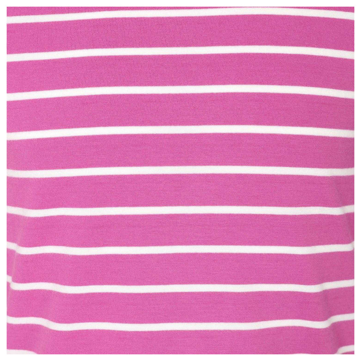 Raspberry - Side - Lazy Jacks Girls Striped Breton Long-Sleeved T-Shirt