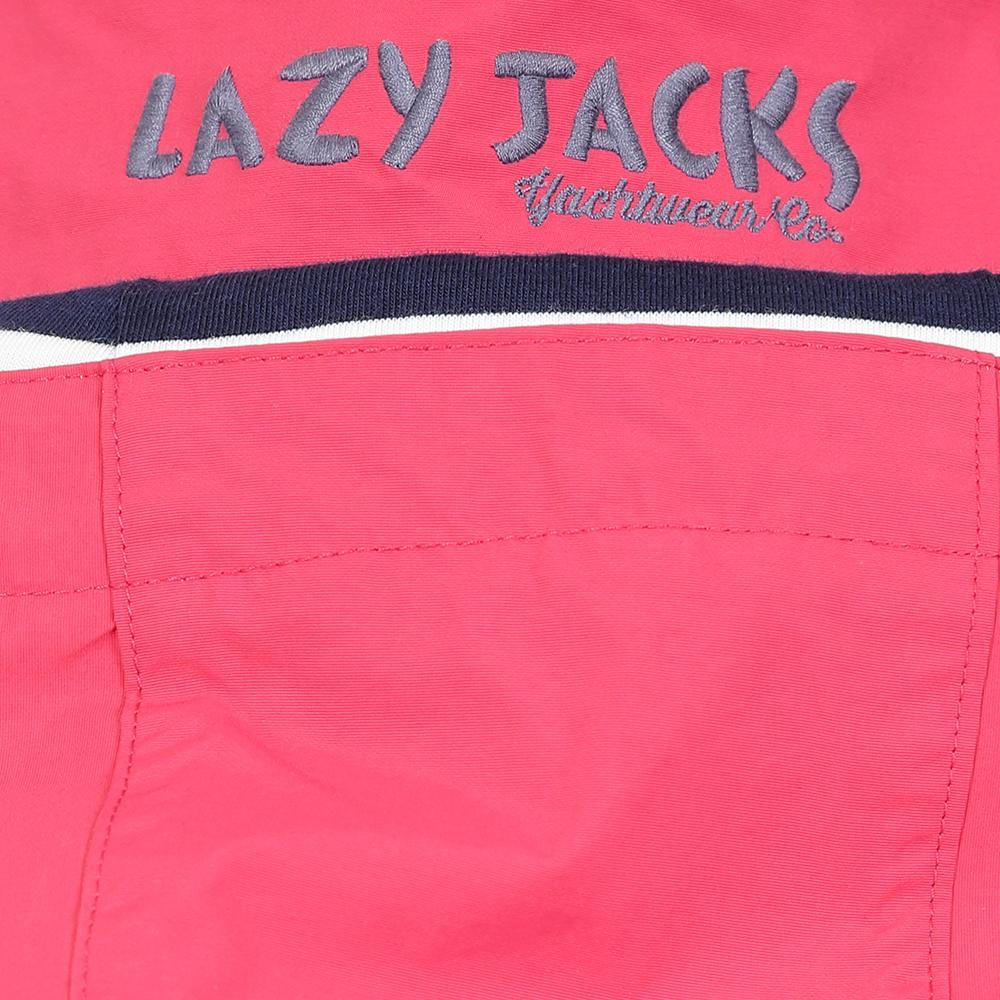 Lipstick Pink - Pack Shot - Lazy Jacks Womens-Ladies Long Length Waterproof Jacket