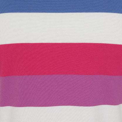 Multicoloured - Pack Shot - Lazy Jacks Womens-Ladies Striped T-Shirt Dress