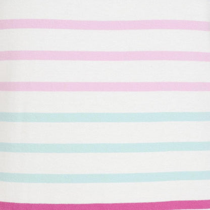 Rainbow - Side - Lazy Jacks Womens-Ladies Long T-Shirt Dress