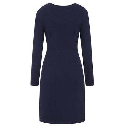 Marine - Lifestyle - Lazy Jacks Womens-Ladies Pocket Long-Sleeved Dress