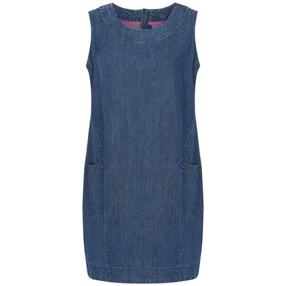 Denim - Front - Lazy Jacks Womens-Ladies Denim Dress