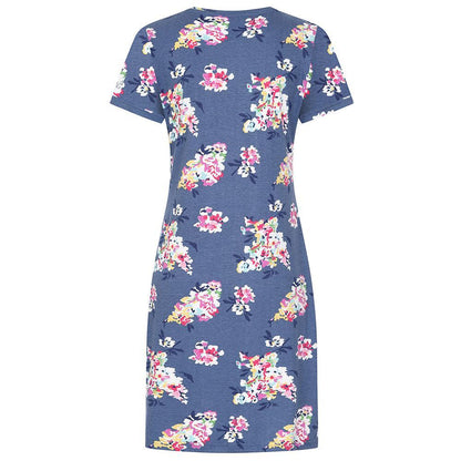 Marine-Marine - Lifestyle - Lazy Jacks Womens-Ladies Wildflower T-Shirt Dress