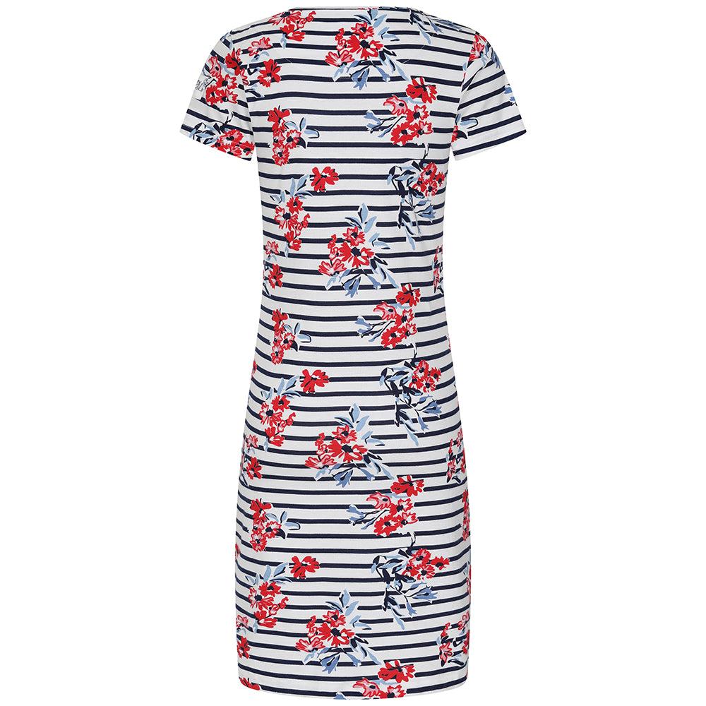 Red - Lifestyle - Lazy Jacks Womens-Ladies Meadow T-Shirt Dress