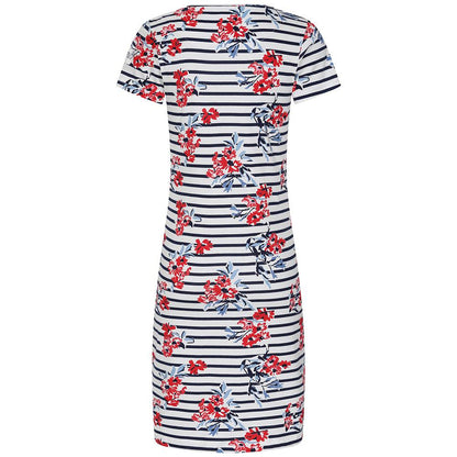 Red - Lifestyle - Lazy Jacks Womens-Ladies Meadow T-Shirt Dress